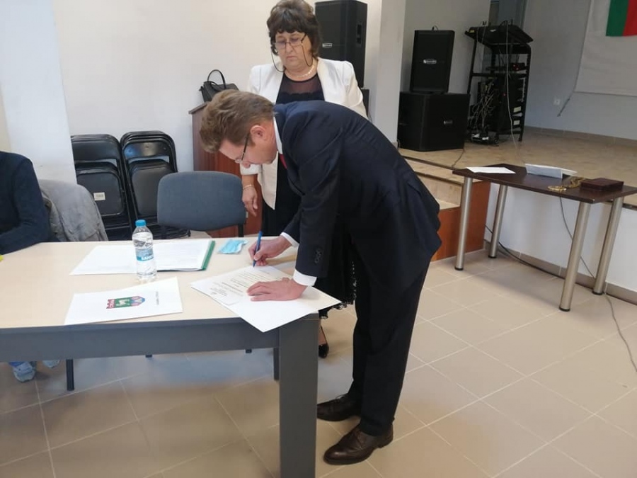 Новият кмет на Стрелча положи тържествена клетва